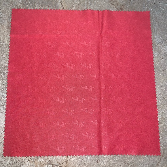 Ray-Ban Sunglasses Black Leather Snap Case With Microfiber Red Logo Cloth - Picture 10 of 10